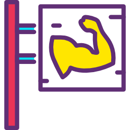 fitnessstudio icon