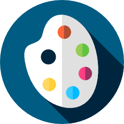 Paint palette icon