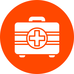 Emergency kit icon