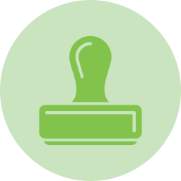 Rubber stamp icon