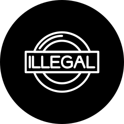 illegal icon