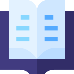 Reading book icon