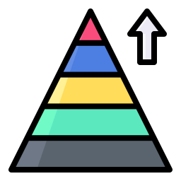 pyramide Icône