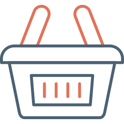 Shopping basket icon