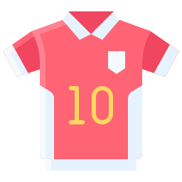 camisa de futebol Ícone