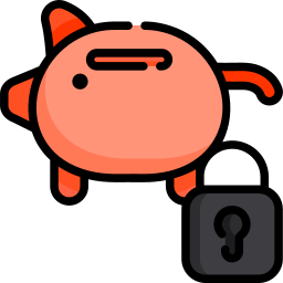 Piggy bank icon