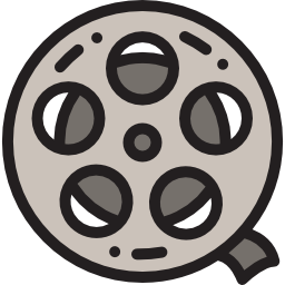 Film reel icon