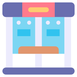 Bus station icon