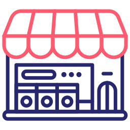 Laundry shop icon