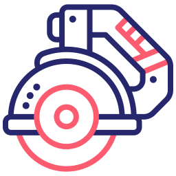 scie circulaire Icône
