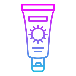 protezione solare icona