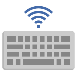 Wireless keyboard icon