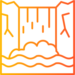 Waterfall icon