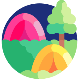 camping zelt icon