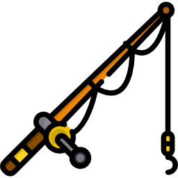 Fishing rod icon