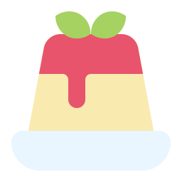 Panna cotta icon