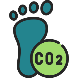 co2-fußabdruck icon