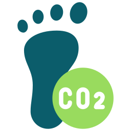 co2-fußabdruck icon