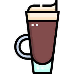 Irish coffee icon