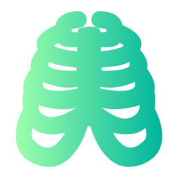 Rib cage icon