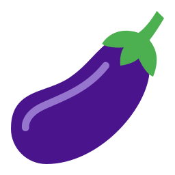 aubergine Icône