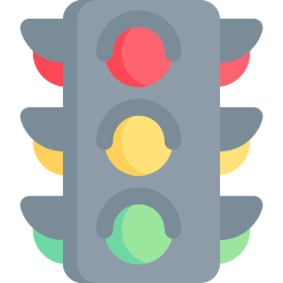 Traffic light icon