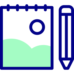 Drawing book icon