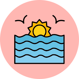 日没 icon