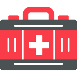 First aid kit icon