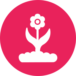 Flower buds icon