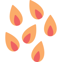 Flower petals icon