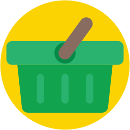 Shopping basket icon