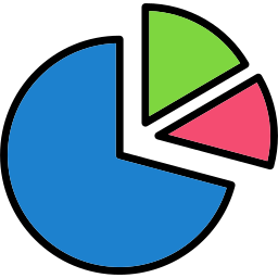 diagramme circulaire Icône