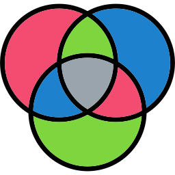 Venn diagram icon