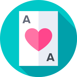 Ace of hearts icon