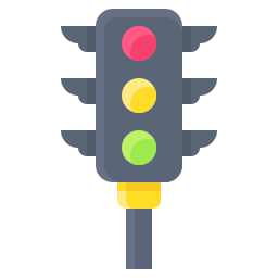 Traffic light icon