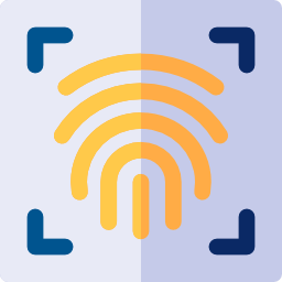 fingerabdruckscan icon