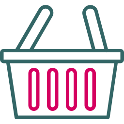 Shopping basket icon