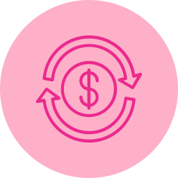 Money exchange icon