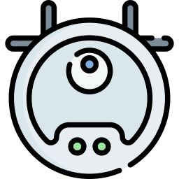 Robot vacuum icon