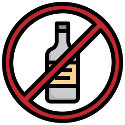 No alcohol icon