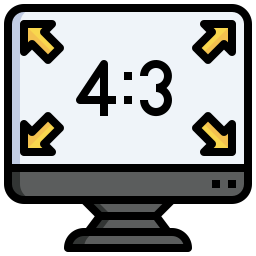 ratio d'aspect Icône