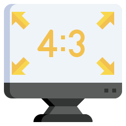 ratio d'aspect Icône