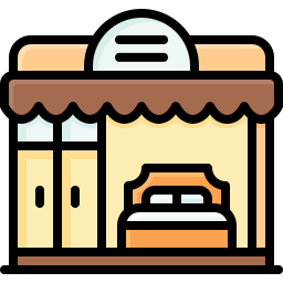 Furniture store icon