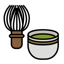 Matcha tea icon