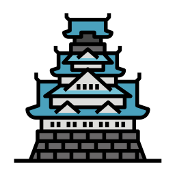 Osaka castle icon