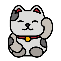 maneki neko Ícone