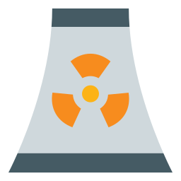 Nuclear energy icon