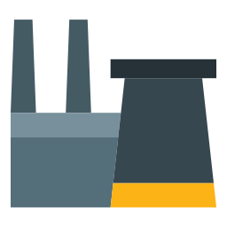 Nuclear plant icon