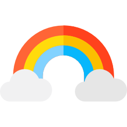 arcobaleno icona